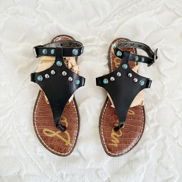 Sam Edelman Galena Studded Sandal New $85 - Picture 5 of 9